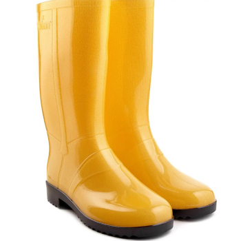 Сапоги женские желтые, 39-40 р, Литма