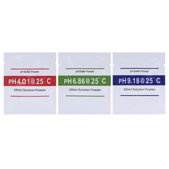 Калибровочные растворы для анализатора рН жидкости, 3 шт