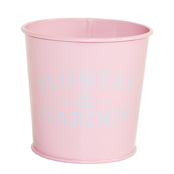 Кашпо Flowers & Garden, розовый, 0.5 л