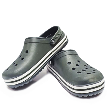 Сабо чоловічі хакі, 41 р (крокси)