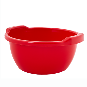 Таз круглий червоний, 3 л