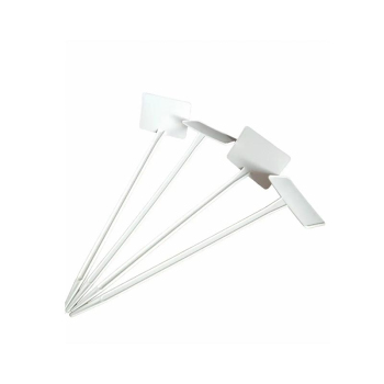 Таблички садові, білі, 33 см, 10 шт