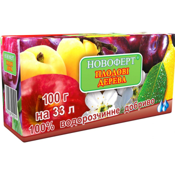 Удобрение Плодовые деревья, 100 г, Новоферт