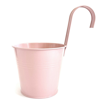 Кашпо с подвесом Легкий розовый, 2 л