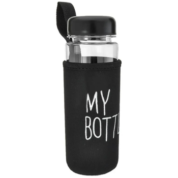 Бутылка My Bottle пластиковая с чехлом, 500 мл