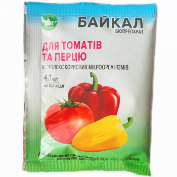 Біодобриво Байкал ЕМ-1-У для томатів та перцю, 40 мл
