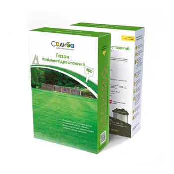 Газонна трава Повільновідростаюча Садиба, 800 г