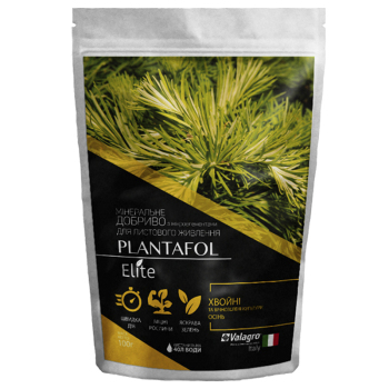 Добриво Plantafol Elit для хвойних і вічнозелених культур Осінь, 100 гр, Valagro