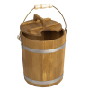 Відро-запарник дубове 15 л