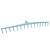 Граблі штирьові пластмасові, 15 зубців